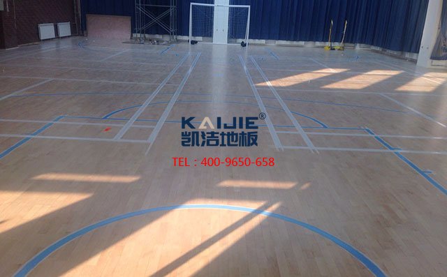 籃球場木地板這些施工技術，保證優質鋪裝質量——凱潔地板
